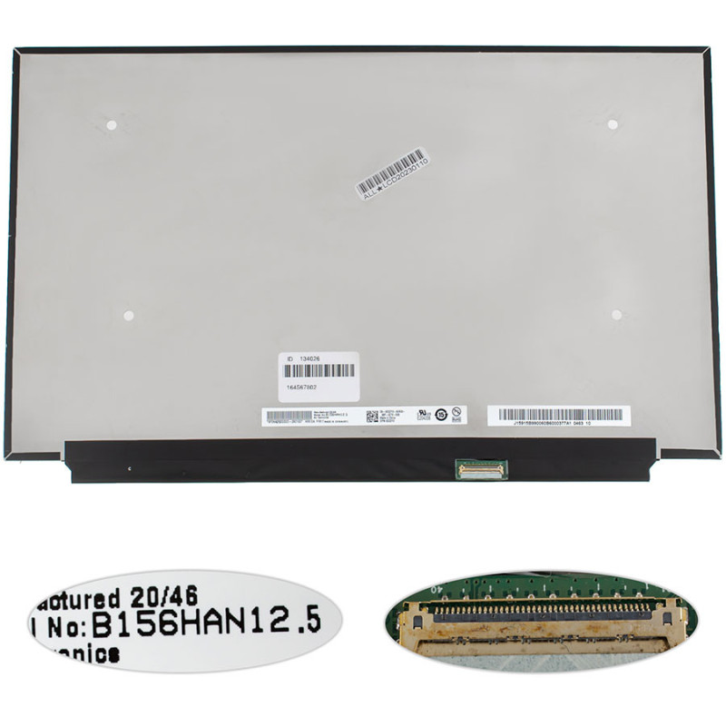 Матрица 15.6 B156HAN12.5 1920*1080 40pin eDP IPS 300HZ LED SLIM