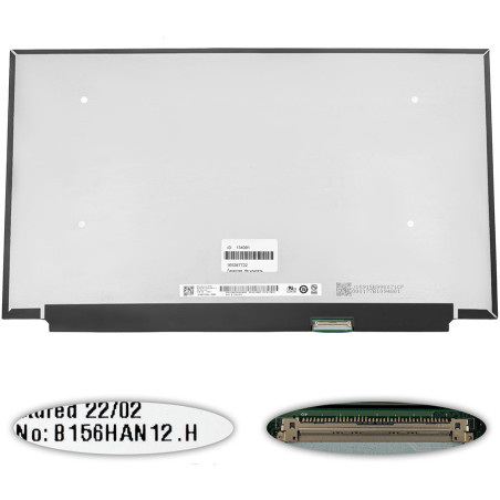 Матрица 15.6 B156HAN12.H 1920*1080 40pin eDP IPS 165Hz 300cd m2 LED SLIM