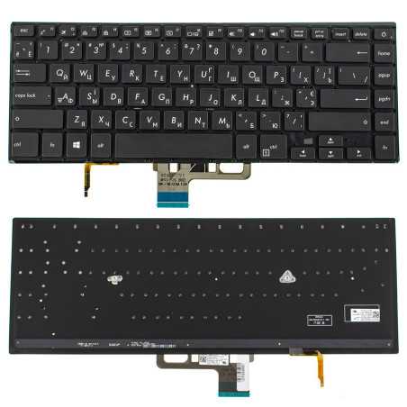 Клавіатура ASUS ZenBook Pro UX530 UX530UX UX530UQ UX550 UX550VE UX550VD UX580 UX580G 0KNB0-4624RU00 0KN1-1M1RU13 90NB0ED1-R13RU0
