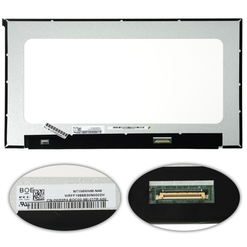 Матриця 15.6 NT156WHM-N46 1366*768 30pin eDP LED SLIM Матриця 15.6 NT156WHM-N46 1366*768 30pin eDP LED SLIM
