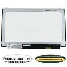 Матриця 15.6 NV156QUM-N43 3840*2160 40pin eDP IPS 300cd m2 LED SLIM