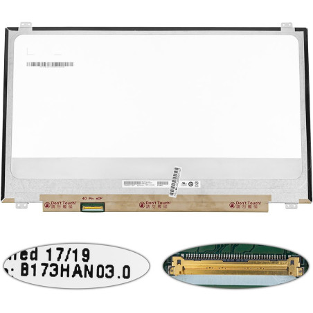 Матриця 17.3 B173HAN03.0 1920*1080 40pin eDP IPS 144HZ 300 cd m 16.7M LED SLIM