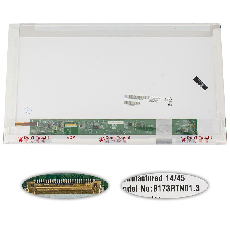 Матриця 17.3 B173RTN01.3 1600*900 30pin eDP LED NORMAL