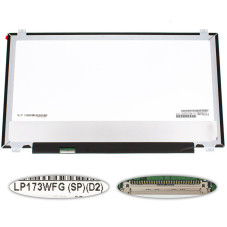 Матриця 17.3 LP173WFG-SPD2 1920*1080 40pin eDP IPS 144HZ 300 cd m 16.7M LED SLIM
