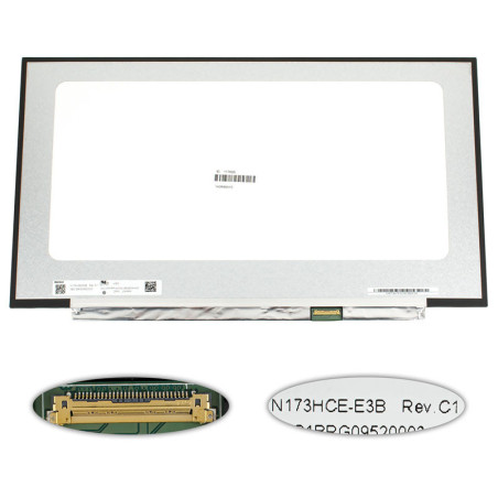 Матриця 17.3 N173HCE-E3B 1920*1080 30pin eDP IPS 500 cd m2 DCI-P3 LED SLIM