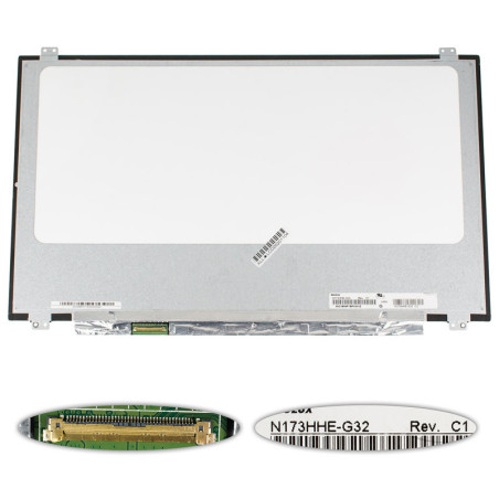 Матриця 17.3 N173HHE-G32 1920*1080 40pin eDP 120HZ LED SLIM
