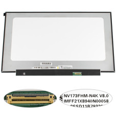 Матриця 17.3 NV173FHM-N4K 1920*1080 30pin eDP IPS 300cd m2 LED SLIM