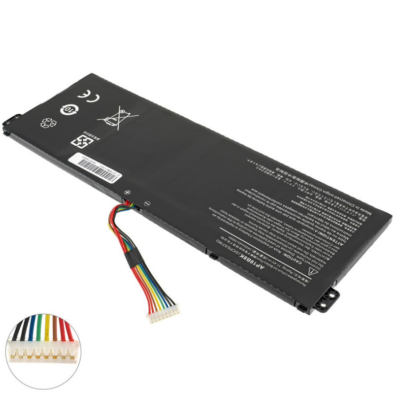 Батарея для ноутбука ACER AP19B8K Swift 3 SF314-42 SF314-57 SF314-57G TMP215-51 B118-M 11.4 V 3400 mAh 39 Wh SF314 TMP215 B118
