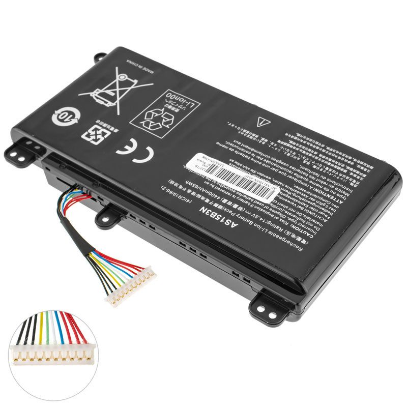 Батарея для ноутбука ACER AS15B3N Predator 15 G9-591 G9-593 14.8V 4400mAh 65Wh KT.00803.004 591 G9 593 14.8 V 4400 mAh 65 Wh