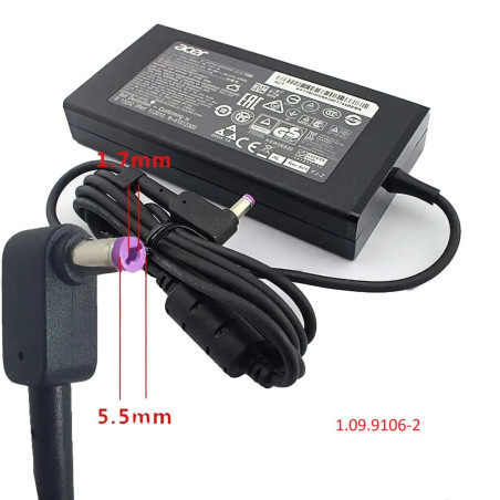 Блок живлення Acer ADP-135NB BA PA-1131-26AL A135A013P KP.1350H.002 KP.13501.007 KP.13503.007 KP.13501.008 KP.13503