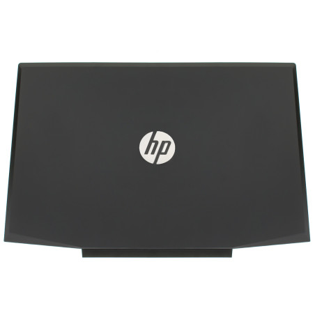 Крышка дисплея HP Pavilion 15-CX black silver logo