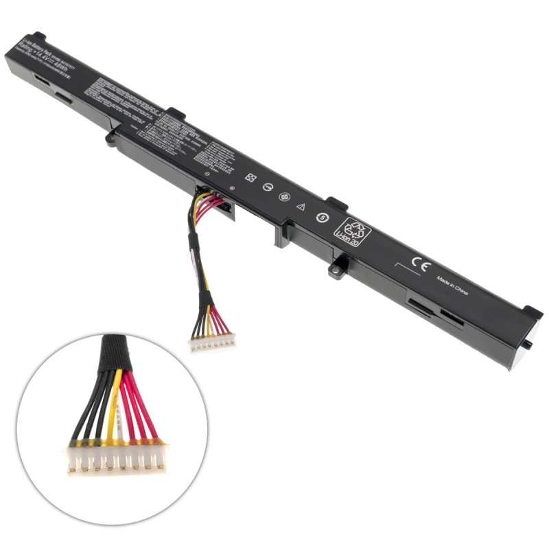 Батарея для ноутбука ASUS A41N1611 ROG GL553VD GL553VE GL553VW GL753VD GL753VE 14.4V 3350mAh 48Wh 14.4 V 3350 mAh 48 Wh