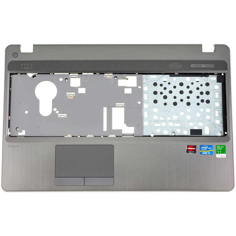 Средняя часть корпуса HP ProBook 4740s gray без клавиатуры
