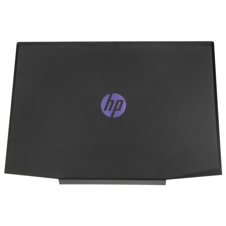 Кришка дисплея для ноутбука HP Pavilion 15-CX black purple logo