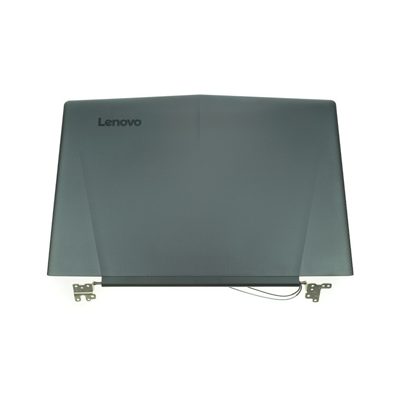 Крышка дисплея для ноутбука Lenovo Y520-15ISK black с петлями