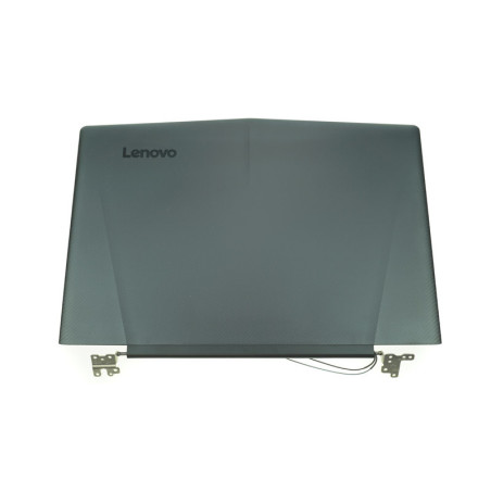 Крышка дисплея для ноутбука Lenovo Y520-15ISK black с петлями