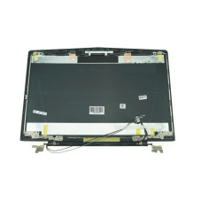 Крышка дисплея для ноутбука Lenovo Y520-15ISK black с петлями