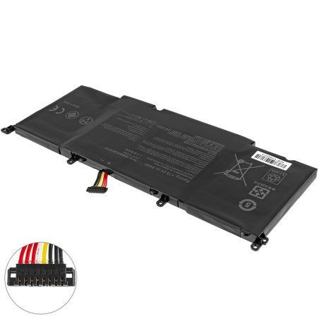 Батарея для ноутбука ASUS B41N1526 GL502VT GL502VS GL502VM FX502VD 15.2V 4240mAh 64Wh FX502VE 0B200-01940000 0B200 15.2 V 4240