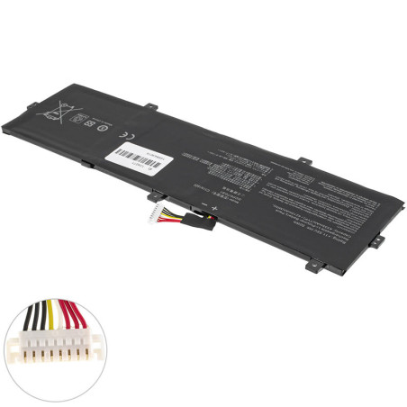 Батарея для ноутбука ASUS C31N1620 Left Cable ZenBook UX430UA UX430UN UX430UQ 11.55V 4335mAh 50Wh 11.55 V 4335 mAh 50 Wh