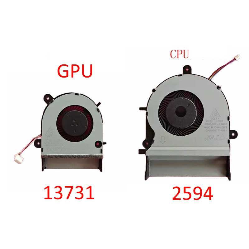 Вентилятор Asus K501LX K501UX A501L V505L KSB06105HB-AI10 KSB06105HBAI10 13NB08Q1T01011 NS85B01-14B03 NS85B0114B03