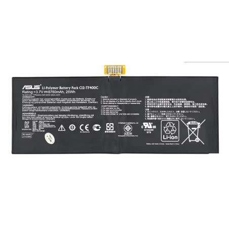 Батарея Asus C12N1320 ME400C TF303CL Transformer Pad KOX C12-TF400C C12-TF600T 6760mah 3.7В
