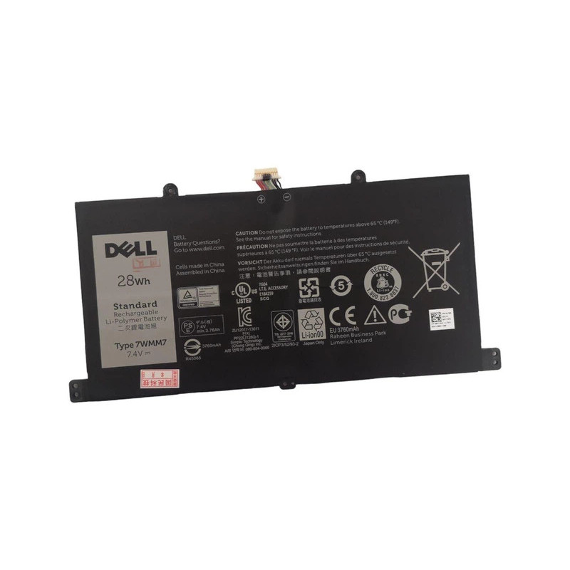 Батарея DELL Venue 11 Pro 7WMM7 DL011301-PLP22G01 CFC6C CP305193L1 D1R74 3760mah 28wh 7.6B Original