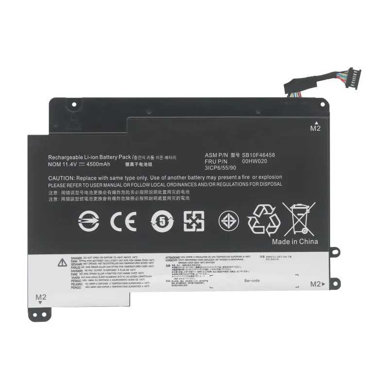 Батарея Lenovo 00HW021 00HW020 SB10F46458 SB10F46459 20GQ0004GE 20GQ000KGE 20GR000BPB 20ELS039GE 20ELS03A00 20ELS03U00 20EM000Q