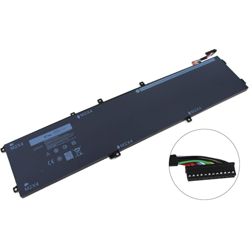 Батарея DELL XPS 15 9550 9560 9570 6GTPY 8333mah 97Wh 13.35 В