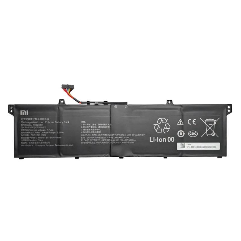 Батарея Xiaomi Mi Notebook Pro 15 R15B03W 8572mah 66Wh 7.7B Servise Original