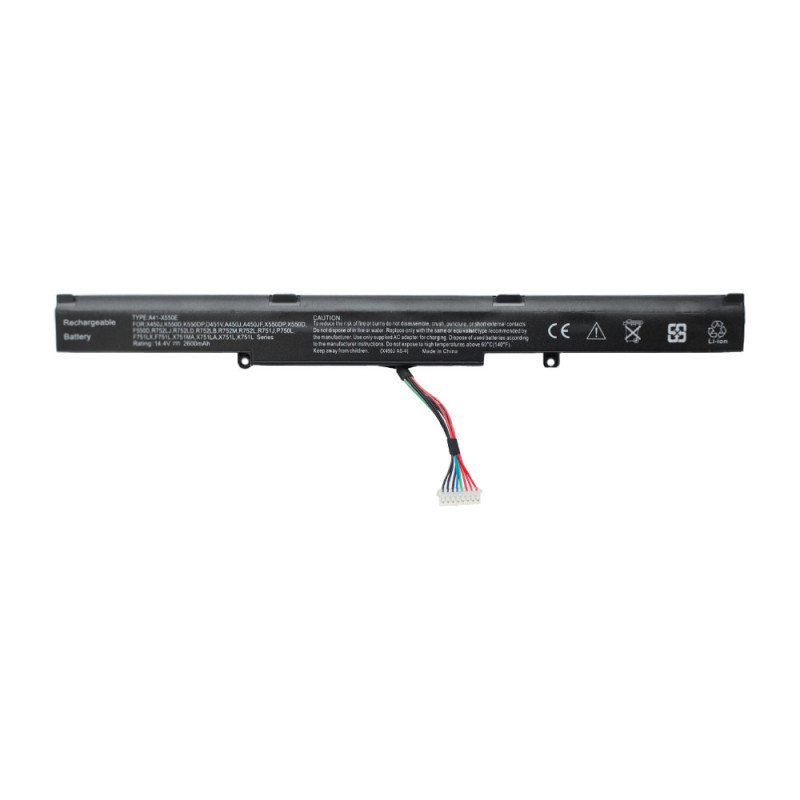 Батарея Asus X450J A450E A450J F450E K450J X751L VM590Z A550D D451V K550D K555Z A41-X550E 2600mah 14.8 B