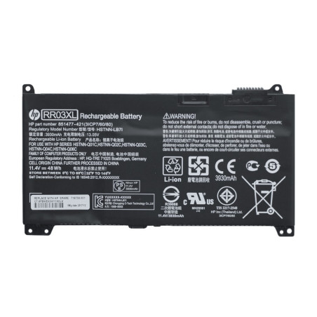 Батарея HP ProBook 430 HSTNN-LB7I HSTNN-PB6W HSTNN-UB7C RR03XL 4210mah 48Wh Original
