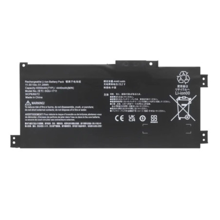 Батарея Thunderobot Raytheon 911 Air 911ME G7000M SQU-1711 SQU-1718 4550mah 28Wh 11.55