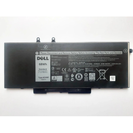 Батарея DELL Latitude 5400 5401 5410 5411 4GVMP 8500mah 68Wh 7.6V Original