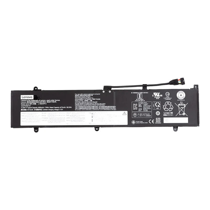 Батарея Lenovo Yoga Slim 7 15 Yoga 7-15IMH05 L19C4PF2 L19M4PF2 4560mah 70Wh 15.36В Servise Original