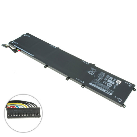 Батарея DELL XPS 15 9550 ВЕРСІЯ 2 9560 9570 6GTPY 8333mah 97Wh 13.35В Servise Original