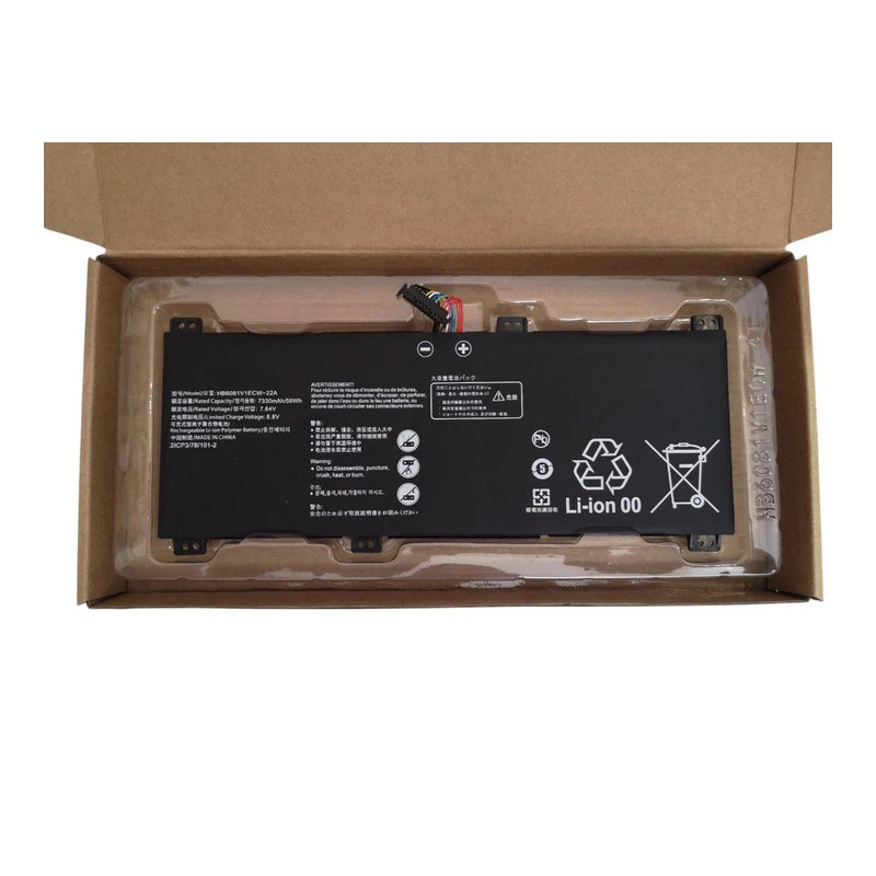 Батарея Huawei Honor MagicBook 16 Pro HYM-W56 HB6081V1ECW-41 HB6181V1ECW-41 3665mah 56Wh 15.28B