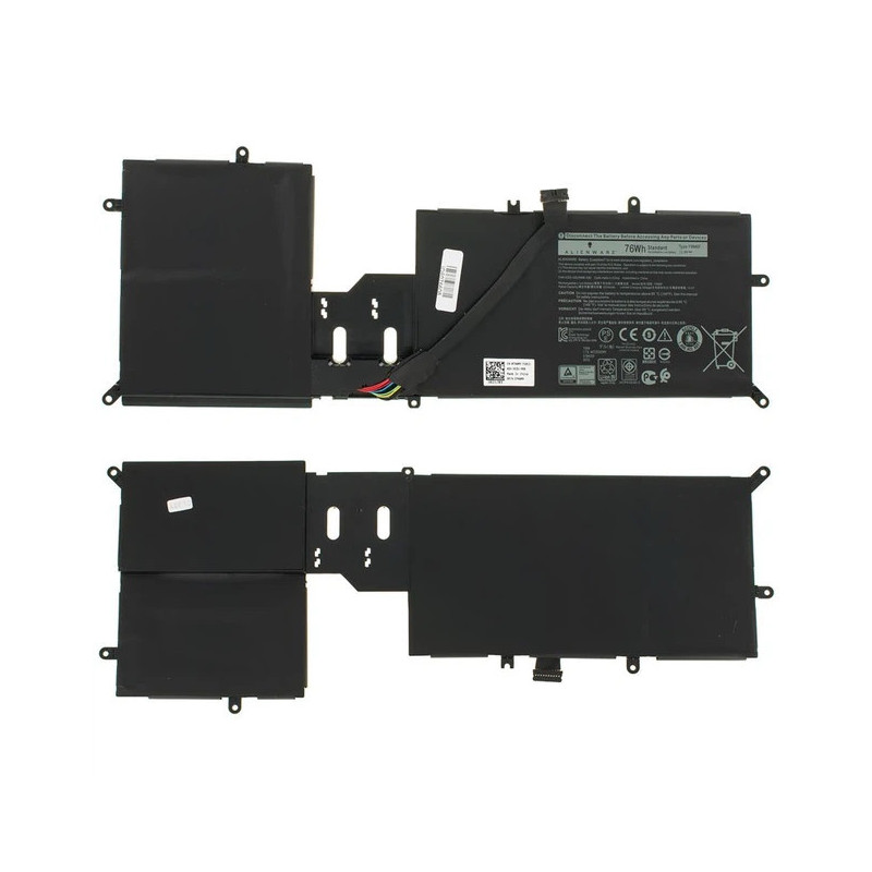 Батарея DELL Alienware M15 R2 M17 R2 P87F P41E Y9M6F 6334mah 76Wh 11.4B Original