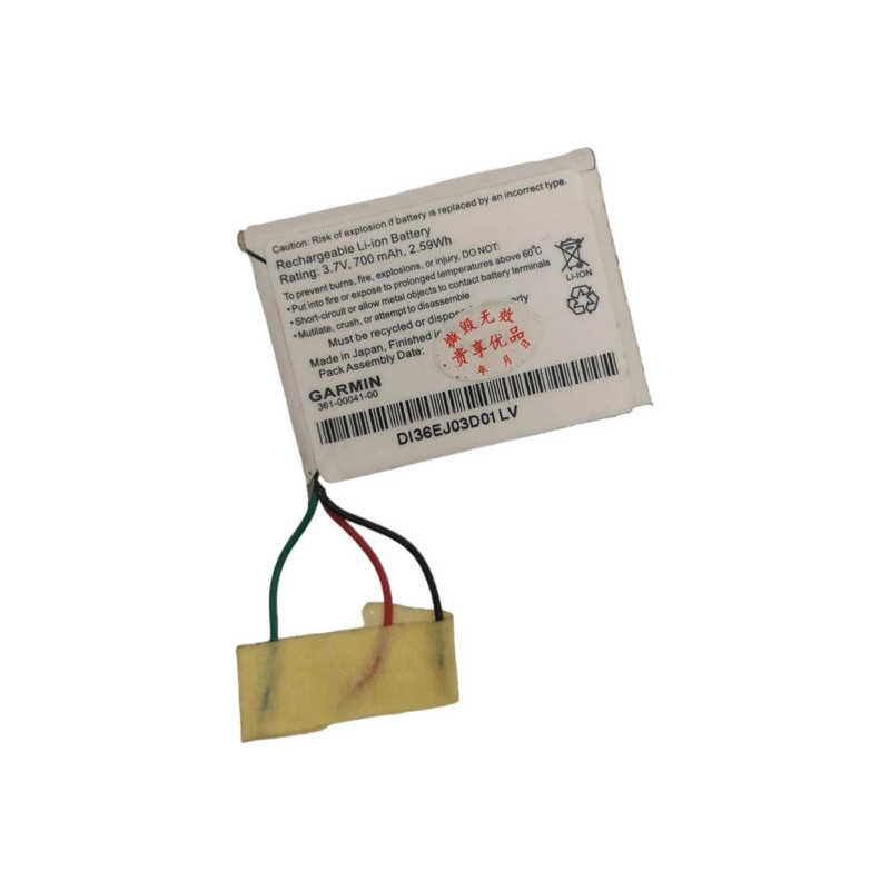 Батарея Garmin Forerunner 310XT 361-00041-00 700mah 3.7В Батарея Garmin Forerunner 310XT 361-00041-00 700mah 3.7В