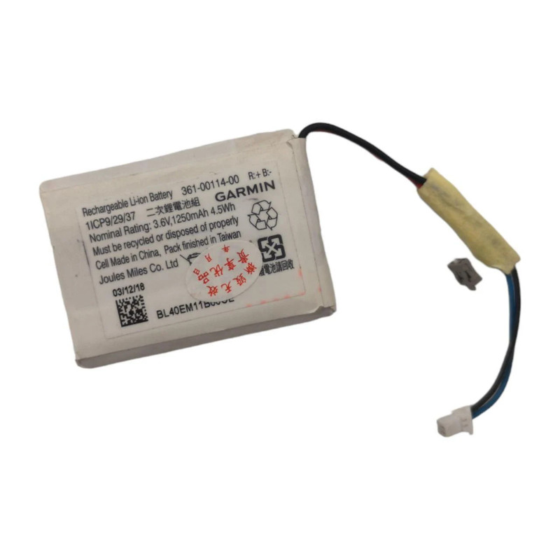 Батарея Garmin 010-01879-00 010-02602-01 inReach Mini inReach Mini 2 361-00114-00 1250mah 3.7В
