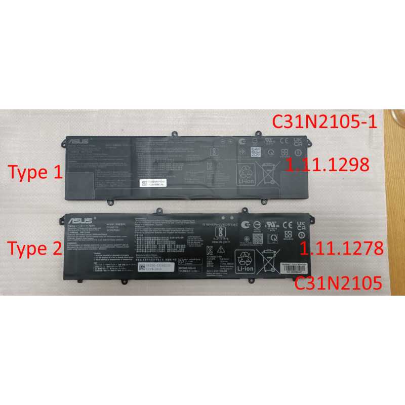 Батарея C31N2105 11.61V 70Wh 6072 5895mAh ASUS K3502 K6500 M1503 M1603 M5402 M6500 X1503 X1603 X1605 0B200-04140200 Батарея C31N2105 11.61V 70Wh 6072 5895mAh ASUS K3502 K6500 M1503 M1603 M5402 M6500 X1503 X1603 X1605 0B200-04140200