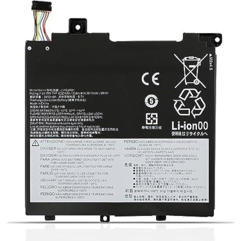 Батарея Lenovo V330-14ARR L17C2PB2 L17M2PB2 L17L2PB1 L17M2PB1 L17C2PB1 4030mah 29Wh 12.2B