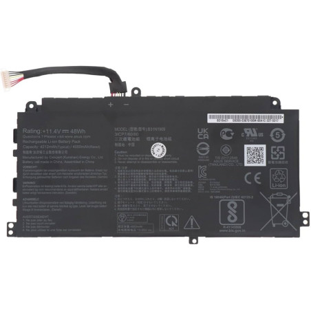 Батарея Asus ExpertBook P2 P2451FA B31N1909 P2451F 0B200-03670000 B31N1909 4212mah 48Wh 11.4B