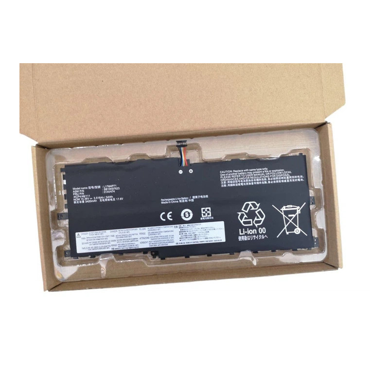 Батарея Lenovo ThinkPad X1 Yoga 3gen L17M4P71 L17C4P71 01AV475 01AV499 3520mah 54Wh 15.26B