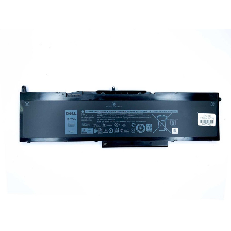 Батарея DELL Precision 15 3520 Latitude 15 5580 VG93N WFWKK 7666mah 92Wh 11.4B Servise Original Батарея DELL Precision 15 3520 Latitude 15 5580 VG93N WFWKK 7666mah 92Wh 11.4B Servise Original