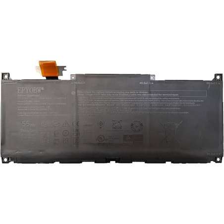 Батарея DELL XPS 13 9320 9340 NXRKW MN79H 4524mah 55Wh 11.55B Servise Original
