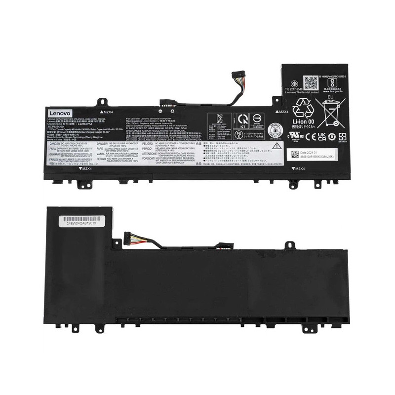 Батарея Lenovo IdeaPad Slim 5 14ABR8 L22B3PA4 L22C3PA4 L22M3PA4 4914mah 56.6Wh 11.52В Servise Original Батарея Lenovo IdeaPad Slim 5 14ABR8 L22B3PA4 L22C3PA4 L22M3PA4 4914mah 56.6Wh 11.52В Servise Original