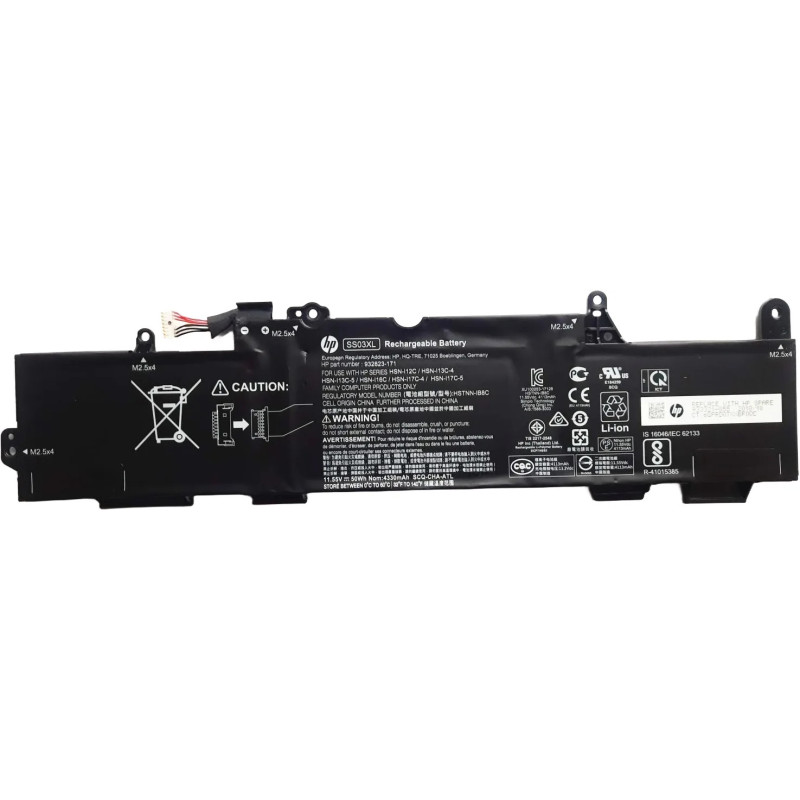 Батарея HP Pavilion EliteBook 735 G5 735 G6 840 G5 SS03XL 4330mah 50Wh Servise Original