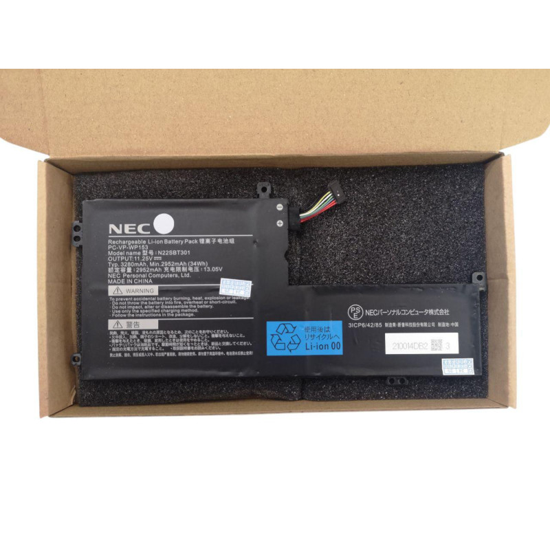 Батарея NEC N22SCR301 PC-VP-WP153 3280mah 34Wh 11.25B Servise Original
