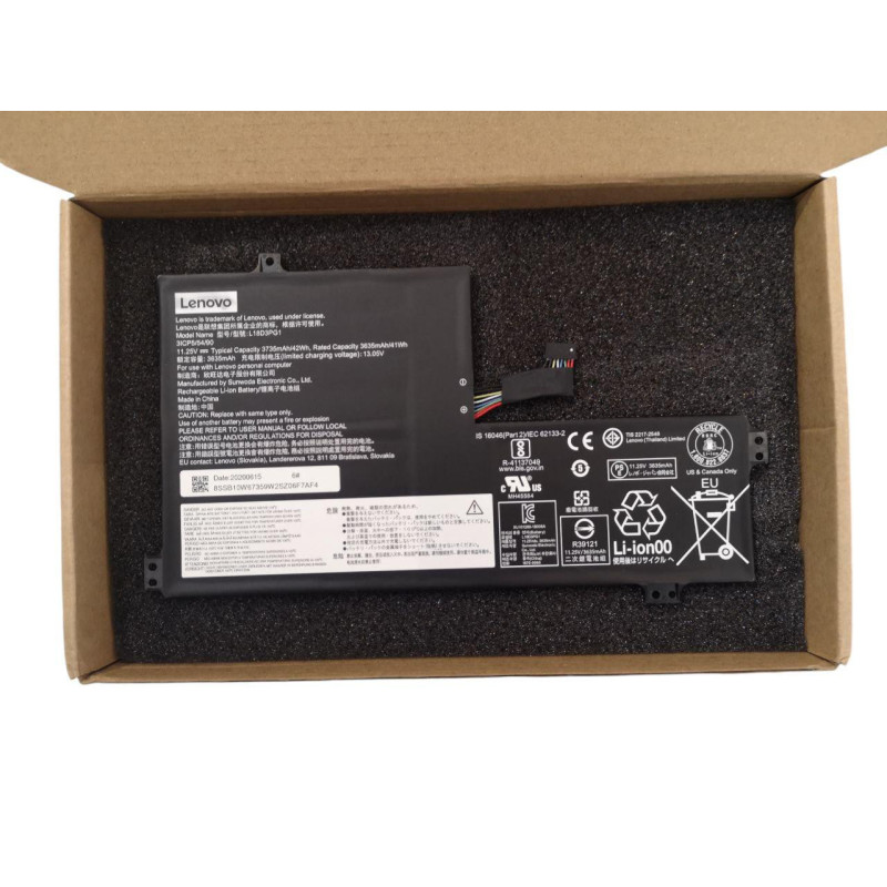 Батарея Lenovo Chromebook 100E L17M3PB0 L17L3PB0 L17C3PG0 L18D3PG1 3685mah 42Wh 11.25В Original