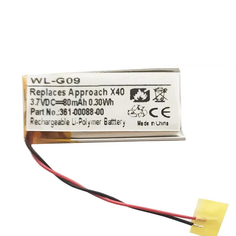 Батарея Garmin VivoSmart HR Approach X40 361-00088-00 80mah 3.7В Батарея Garmin VivoSmart HR Approach X40 361-00088-00 80mah 3.7В